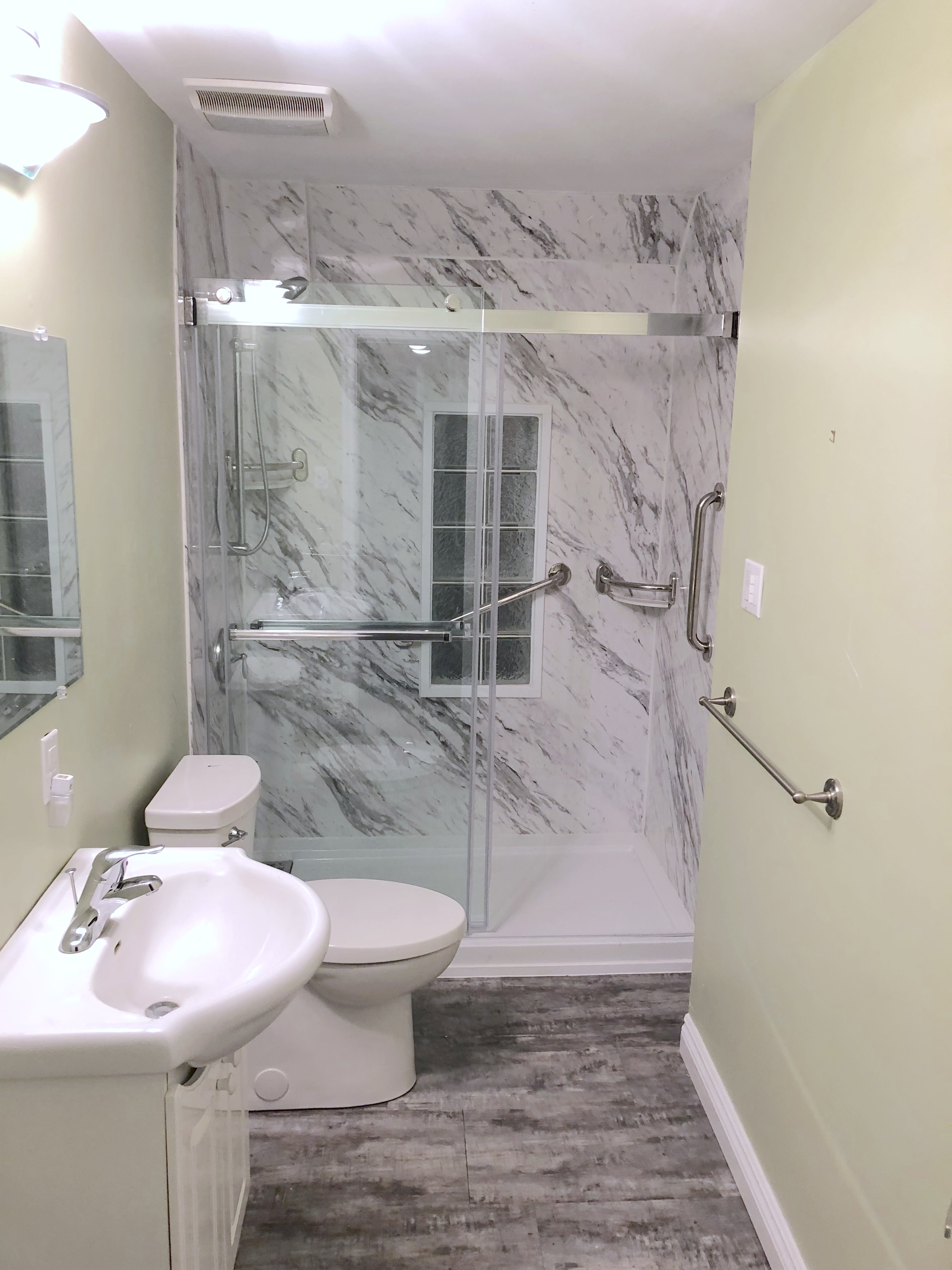 Elegant Walk-In Shower