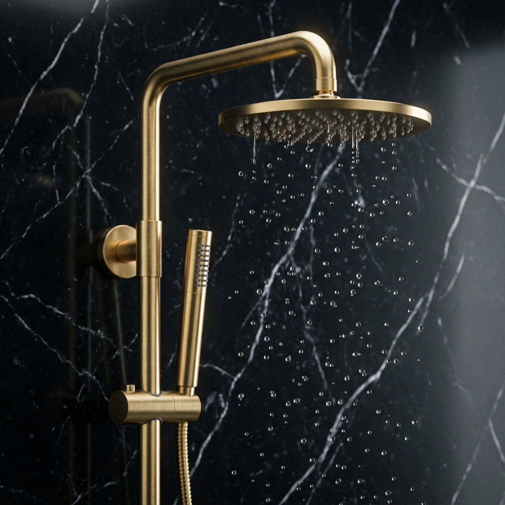 Shower detail craftsmanship